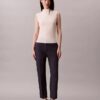 Pantalones chinos rectos de algodón elástico