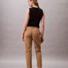 Pantalones chinos rectos de algodón elástico Pantalones chinos rectos de algodón elástico
