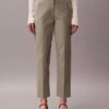 Pantalones chinos rectos de algodón elástico Pantalones chinos rectos de algodón elástico