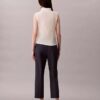Pantalones chinos rectos de algodón elástico