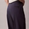 Pantalones chinos rectos de algodón elástico