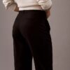 Pantalones chinos rectos de algodón elástico Pantalones chinos rectos de algodón elástico