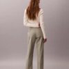 Pantalones chinos rectos de algodón elástico Pantalones chinos rectos de algodón elástico