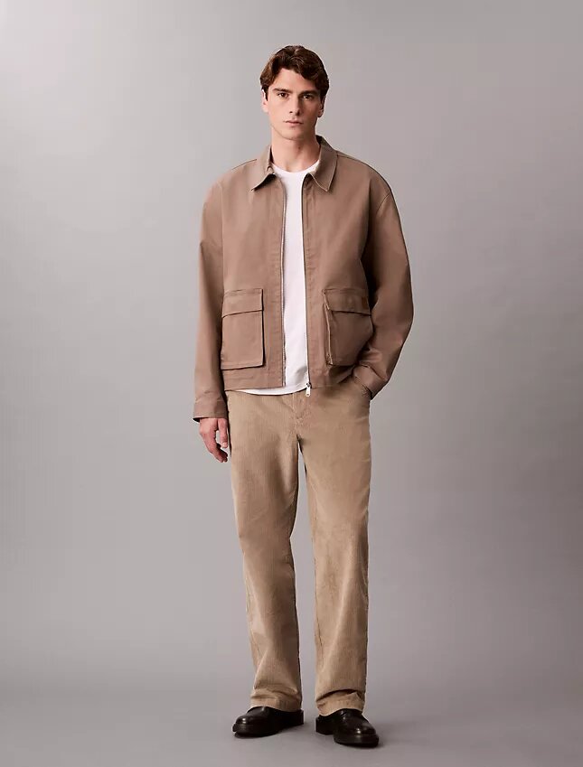 Pantalones chinos rectos de pana estilo años 90 Pantalones chinos rectos de pana estilo años 90