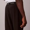 Pantalones con cintura tejida y logotipo deportivo moderno Pantalones con cintura tejida y logotipo deportivo moderno