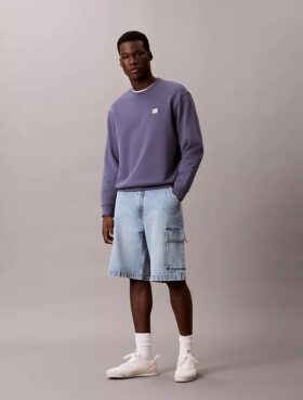 Pantalones cortos cargo de Denim estilo años 90