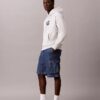 Pantalones cortos cargo de Denim estilo años 90 Pantalones cortos cargo de Denim estilo años 90