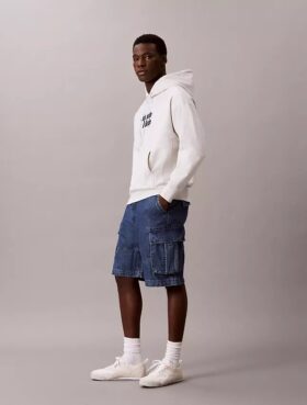 Pantalones cortos cargo de Denim estilo años 90