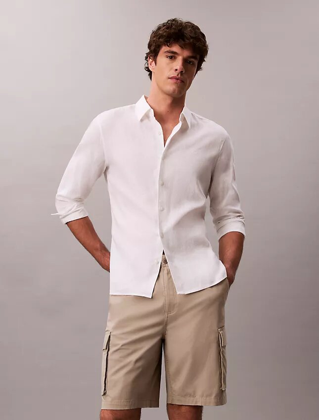 Pantalones cortos cargo sin cremallera Pantalones cortos cargo sin cremallera
