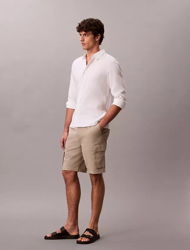 Pantalones cortos cargo sin cremallera Pantalones cortos cargo sin cremallera