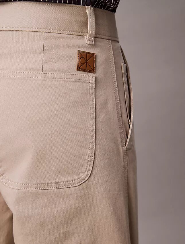 Pantalones cortos chinos holgados estilo años 90 Pantalones cortos chinos holgados estilo años 90