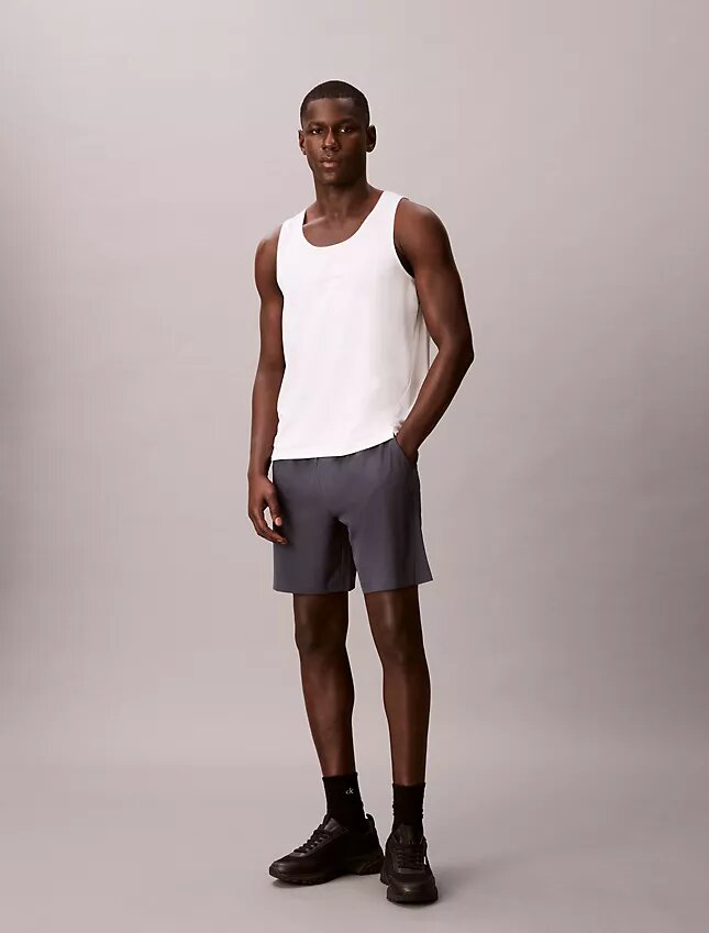 Pantalones cortos con cintura tejida y logotipo de Icon Sport