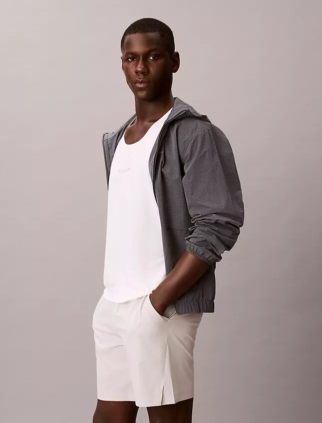 Pantalones cortos con cintura tejida y logotipo de Icon Sport