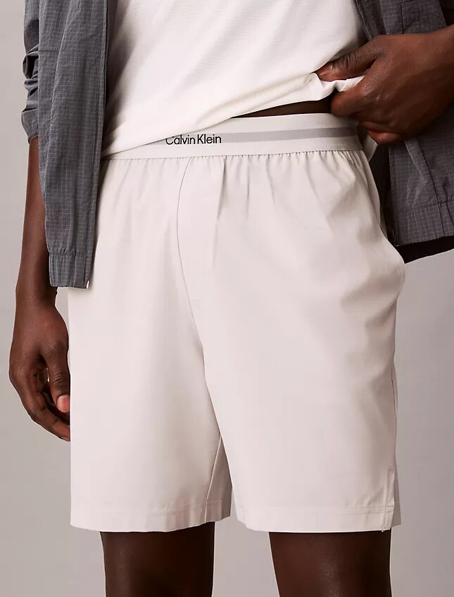 Pantalones cortos con cintura tejida y logotipo de Icon Sport