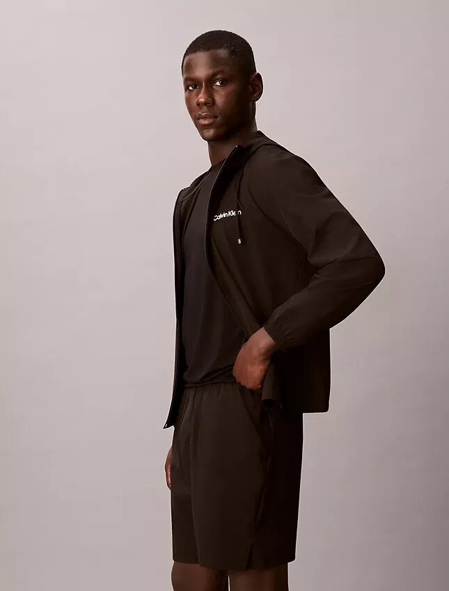 Pantalones cortos con cintura tejida y logotipo de Icon Sport