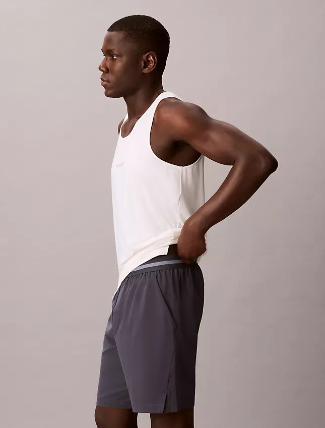 Pantalones cortos con cintura tejida y logotipo de Icon Sport