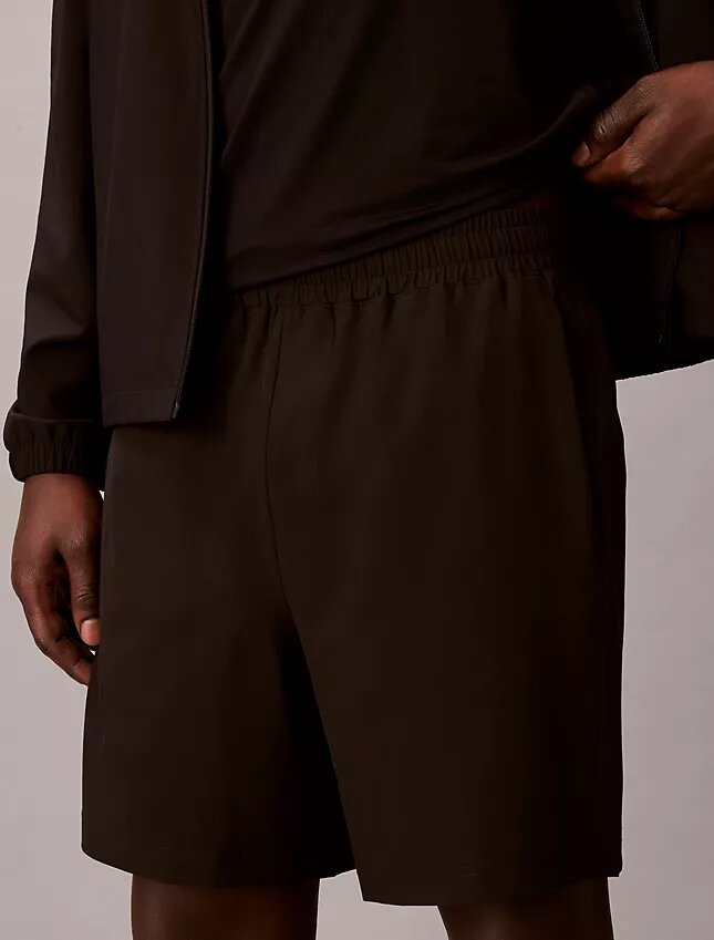 Pantalones cortos con monograma tejido Pantalones cortos con monograma tejido