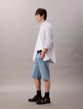 Pantalones cortos de carpintero de Denim estilo años 90