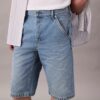 Pantalones cortos de carpintero de Denim estilo años 90 Pantalones cortos de carpintero de Denim estilo años 90