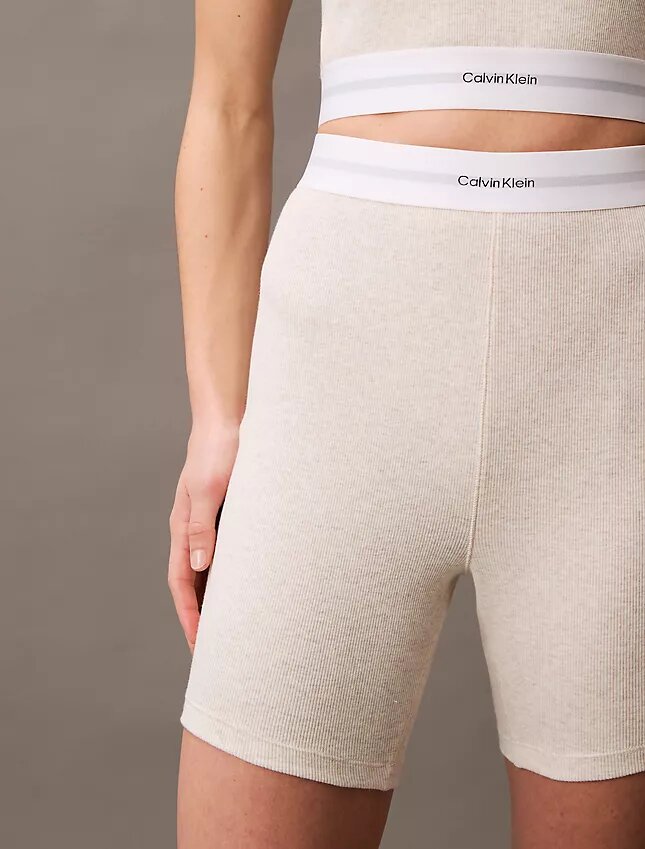 Pantalones cortos de ciclismo de Cotton Stretch acanalados Pantalones cortos de ciclismo de Cotton Stretch acanalados