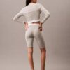 Pantalones cortos de ciclismo de Cotton Stretch acanalados Pantalones cortos de ciclismo de Cotton Stretch acanalados