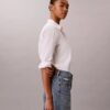 Pantalones cortos de Denim con corte en A Pantalones cortos de Denim con corte en A