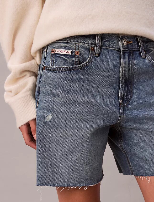 Pantalones cortos de Denim de los 90 de 6 pulgadas Pantalones cortos de Denim de los 90 de 6 pulgadas