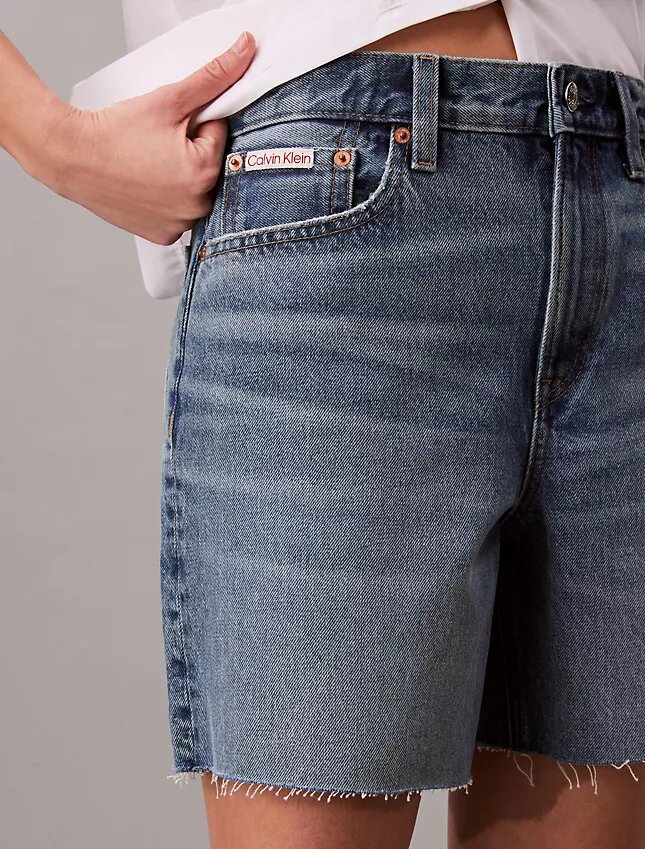 Pantalones cortos de Denim de los 90 de 6 pulgadas Pantalones cortos de Denim de los 90 de 6 pulgadas