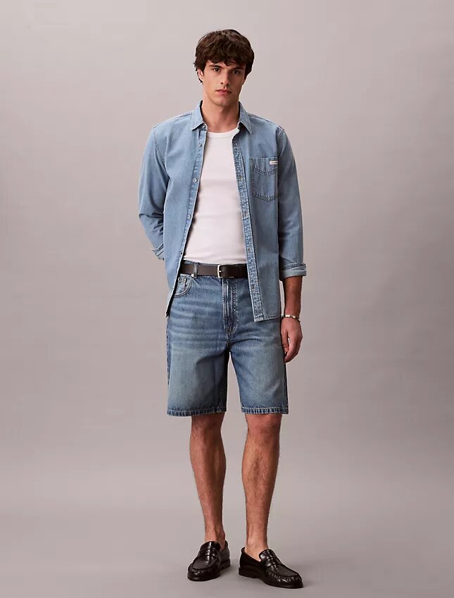 Pantalones cortos de Denim estilo años 90 Pantalones cortos de Denim estilo años 90