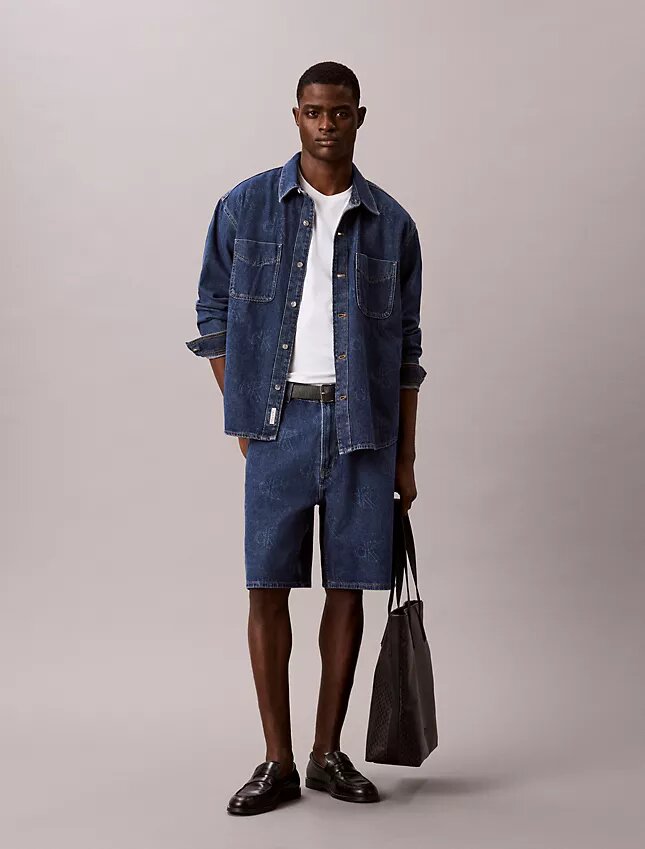 Pantalones cortos de Denim estilo años 90 Pantalones cortos de Denim estilo años 90