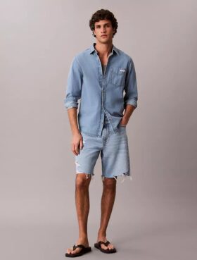 Pantalones cortos de Denim estilo años 90 Pantalones cortos de Denim estilo años 90