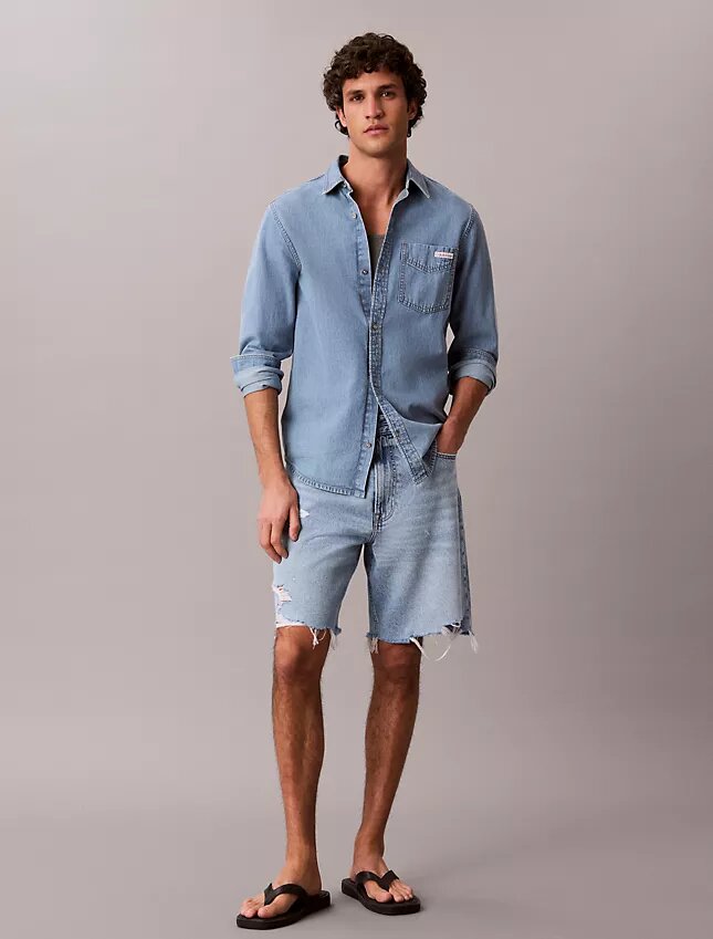 Pantalones cortos de Denim estilo años 90 Pantalones cortos de Denim estilo años 90