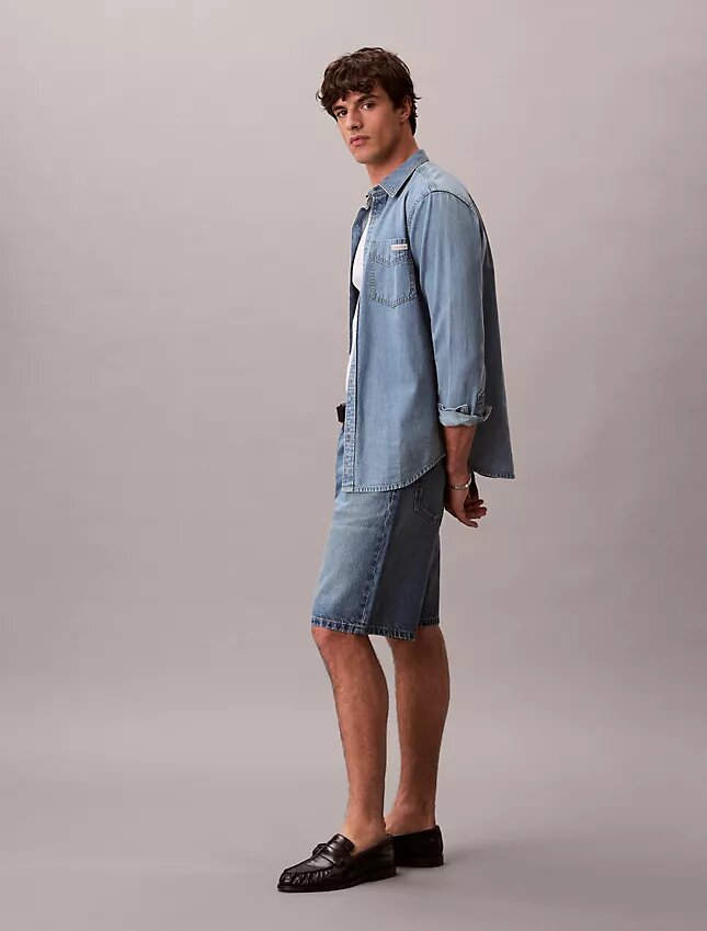 Pantalones cortos de Denim estilo años 90 Pantalones cortos de Denim estilo años 90