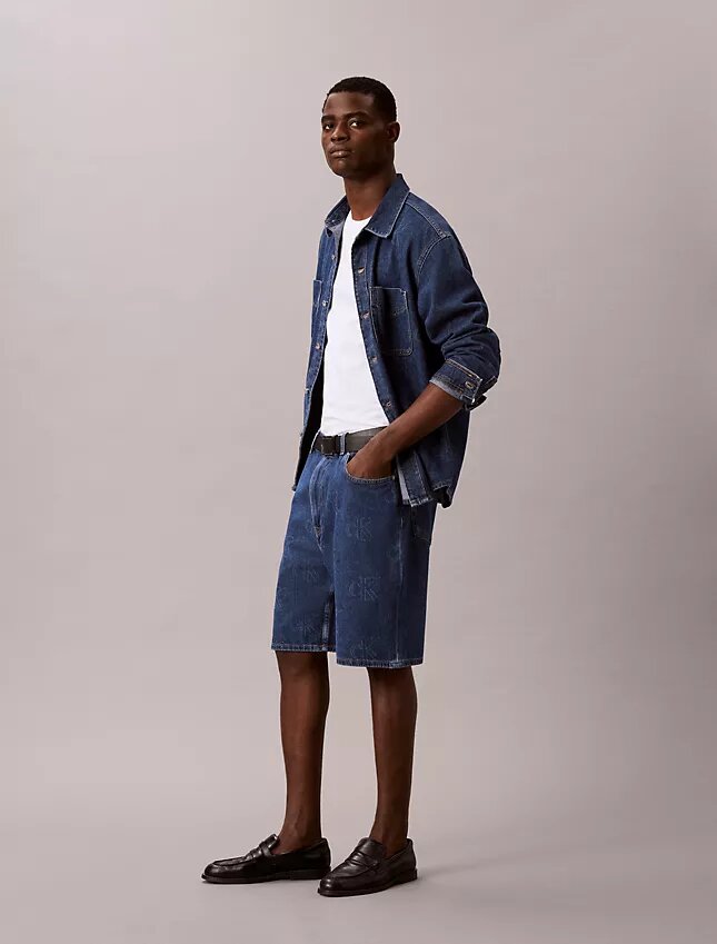 Pantalones cortos de Denim estilo años 90 Pantalones cortos de Denim estilo años 90
