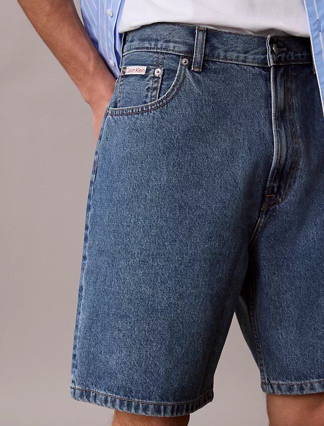Pantalones cortos de Denim estilo años 90 Pantalones cortos de Denim estilo años 90