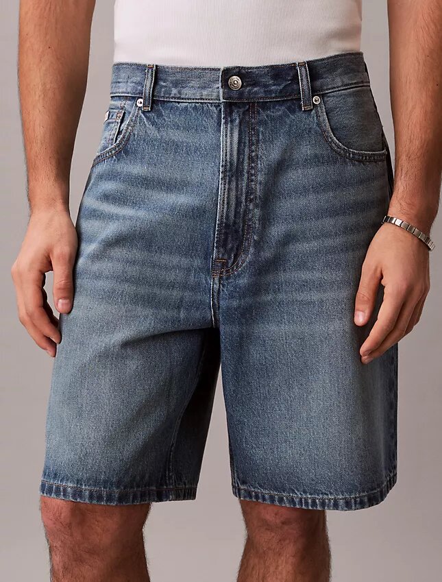 Pantalones cortos de Denim estilo años 90 Pantalones cortos de Denim estilo años 90