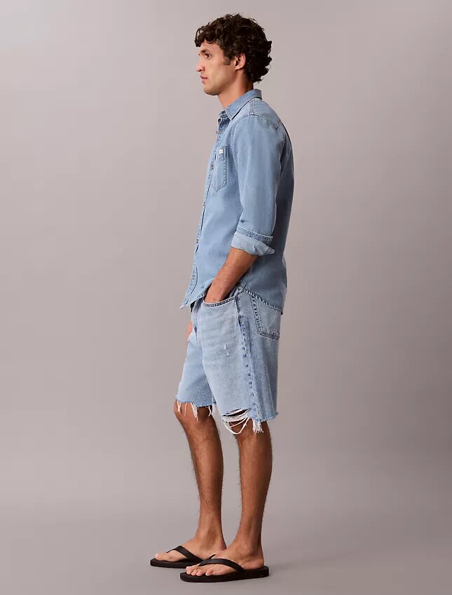 Pantalones cortos de Denim estilo años 90 Pantalones cortos de Denim estilo años 90