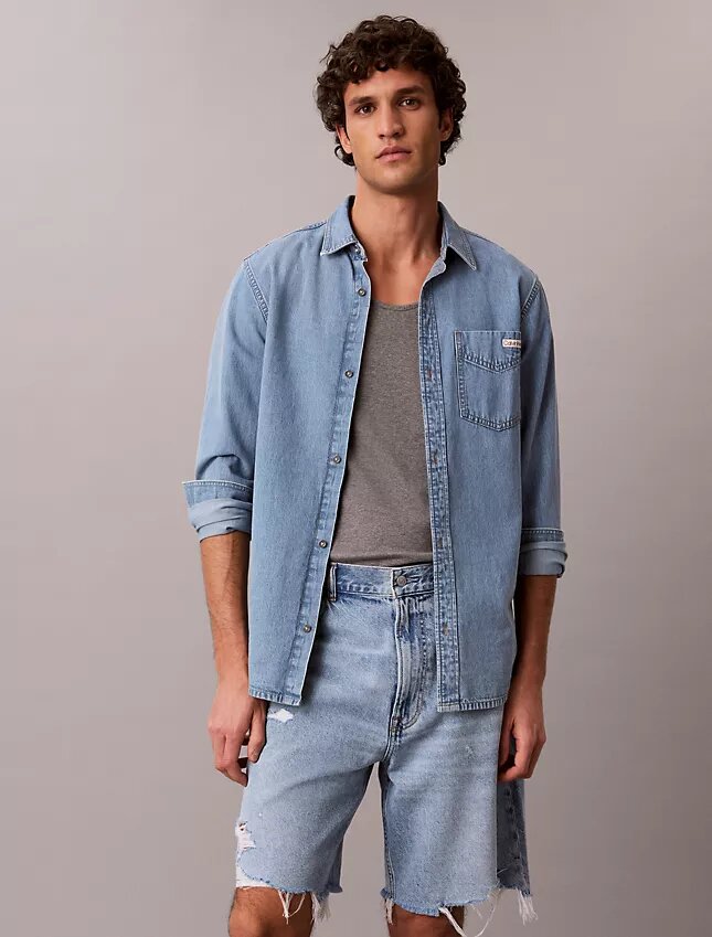 Pantalones cortos de Denim estilo años 90 Pantalones cortos de Denim estilo años 90