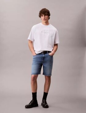 Pantalones cortos de Denim estándar Coolmax®