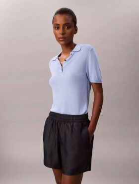 Pantalones cortos de Denim sin cordón