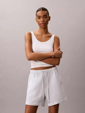 Pantalones cortos de doble gasa sin cordón
