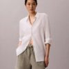 Pantalones cortos de doble gasa sin cordón Pantalones cortos de doble gasa sin cordón