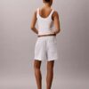 Pantalones cortos de doble gasa sin cordón Pantalones cortos de doble gasa sin cordón