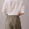 Pantalones cortos de doble gasa sin cordón Pantalones cortos de doble gasa sin cordón