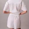 Pantalones cortos de dormir de popelín de algodón Pantalones cortos de dormir de popelín de algodón
