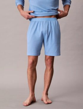 Pantalones cortos de dormir de punto waffle