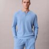 Pantalones cortos de dormir de punto waffle