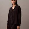 Pantalones cortos de dormir de viscosa tejida