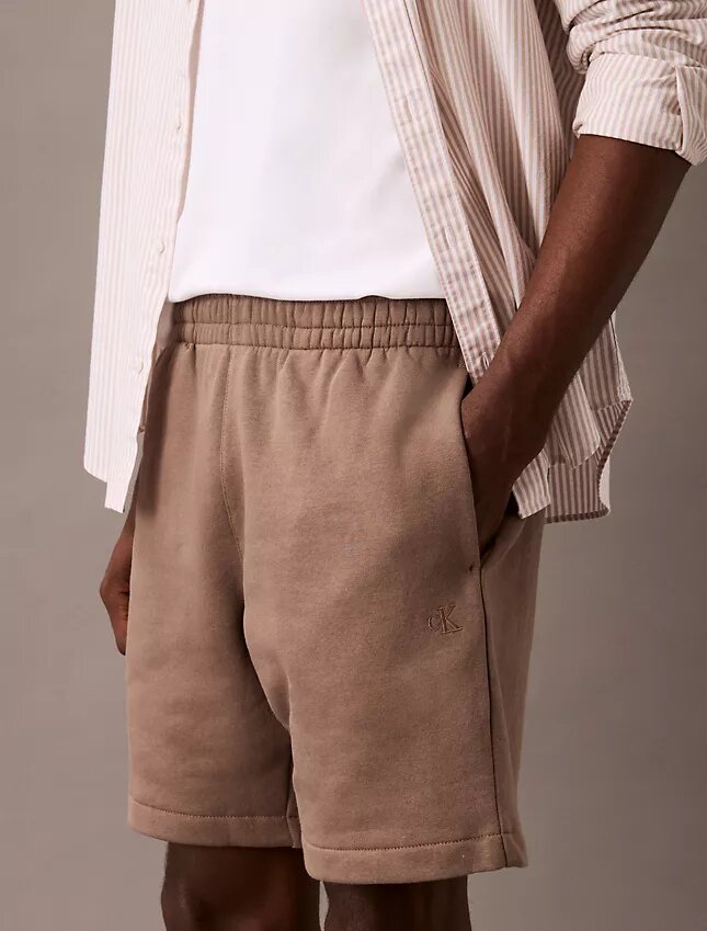 Pantalones cortos de felpa con logotipo de archivo Pantalones cortos de felpa con logotipo de archivo