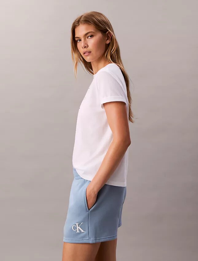 Pantalones cortos de felpa con Monogram Pantalones cortos de felpa con Monogram